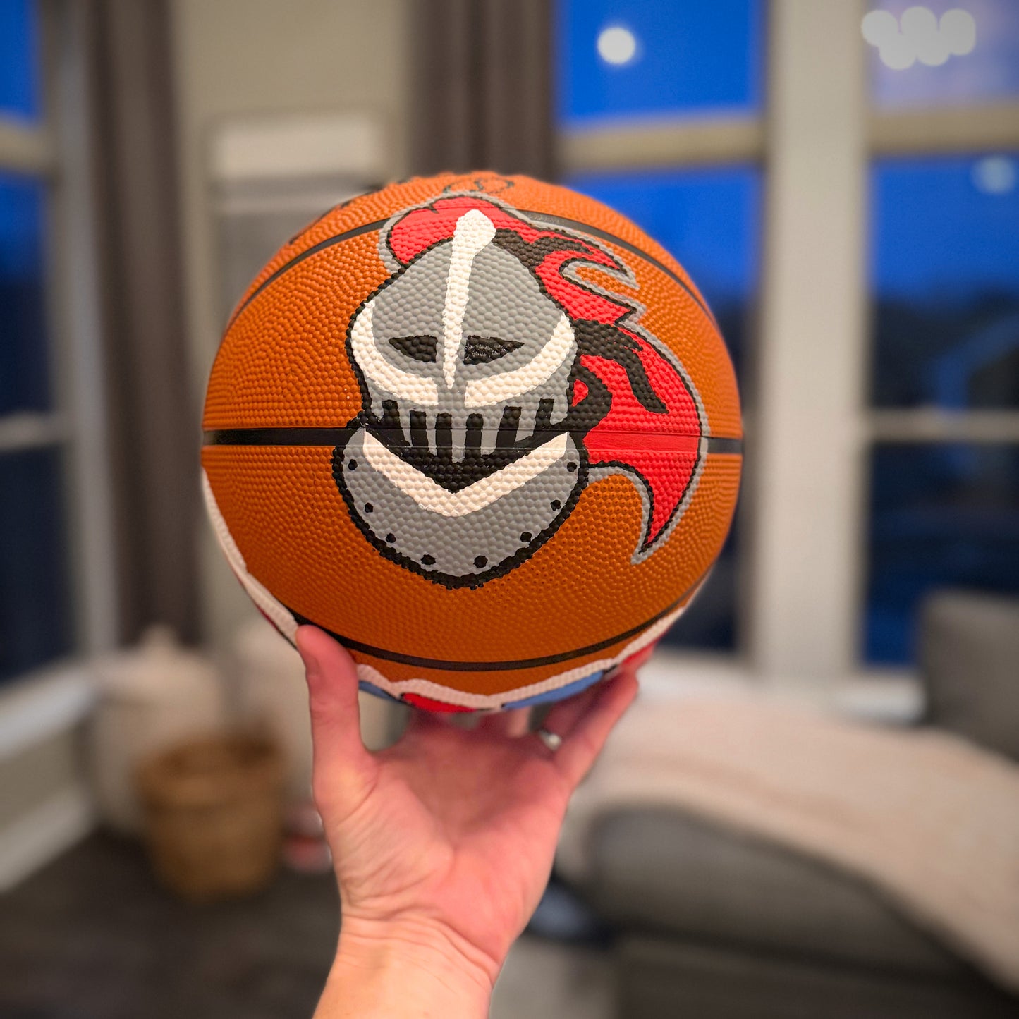 Painted Basketball
