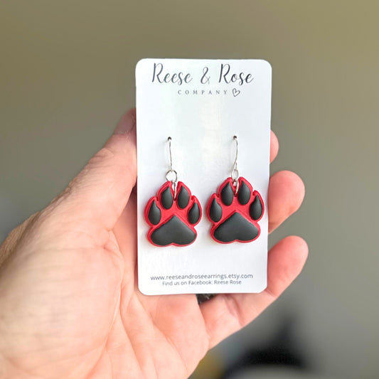 UC Bearcats earrings