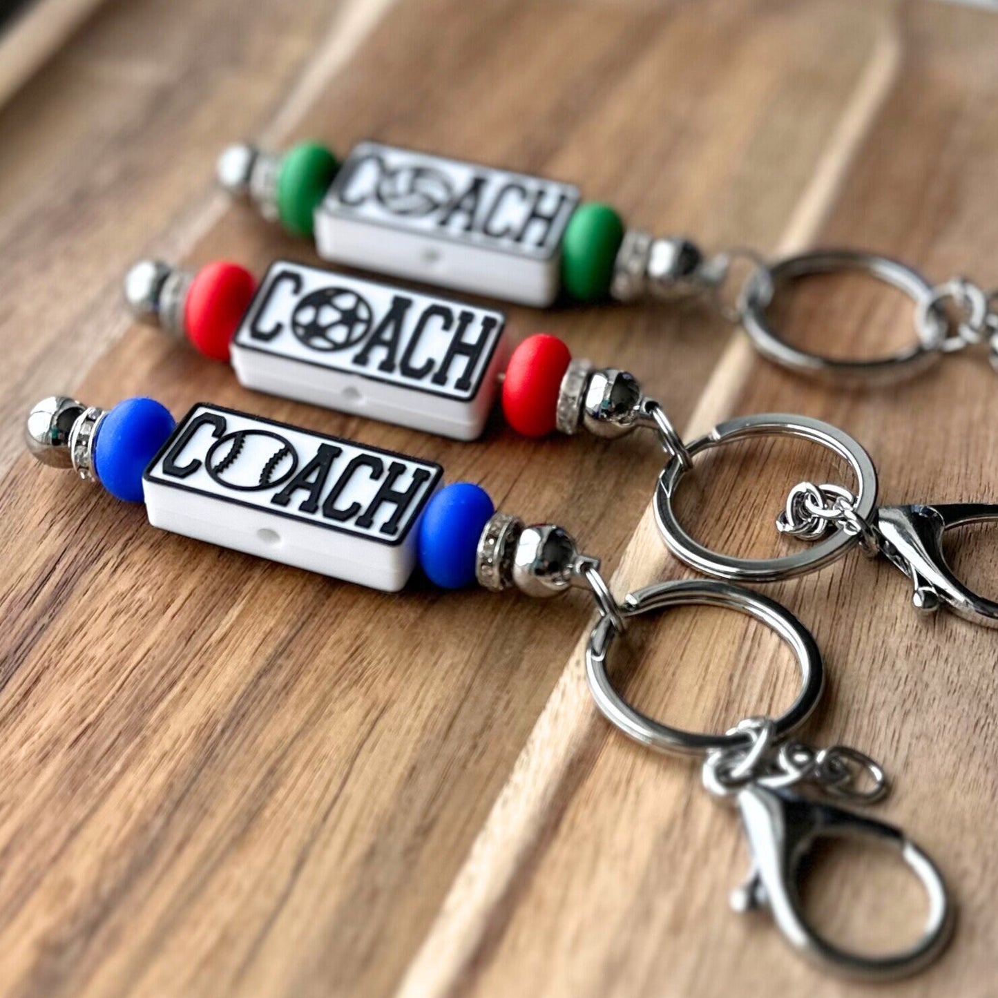 Coach Keychain / Baseball Coach / Soccer Coach / Softball Coach / Volleyball Coach / Basketball Coach / Coaches Gift