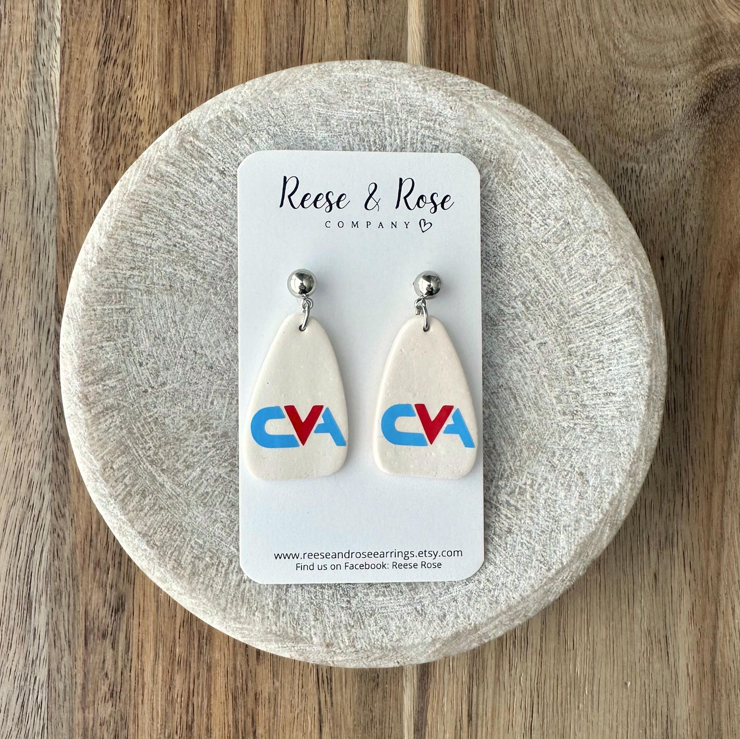 CVA Volleyball Earrings / Cincinnati Volleyball Academy