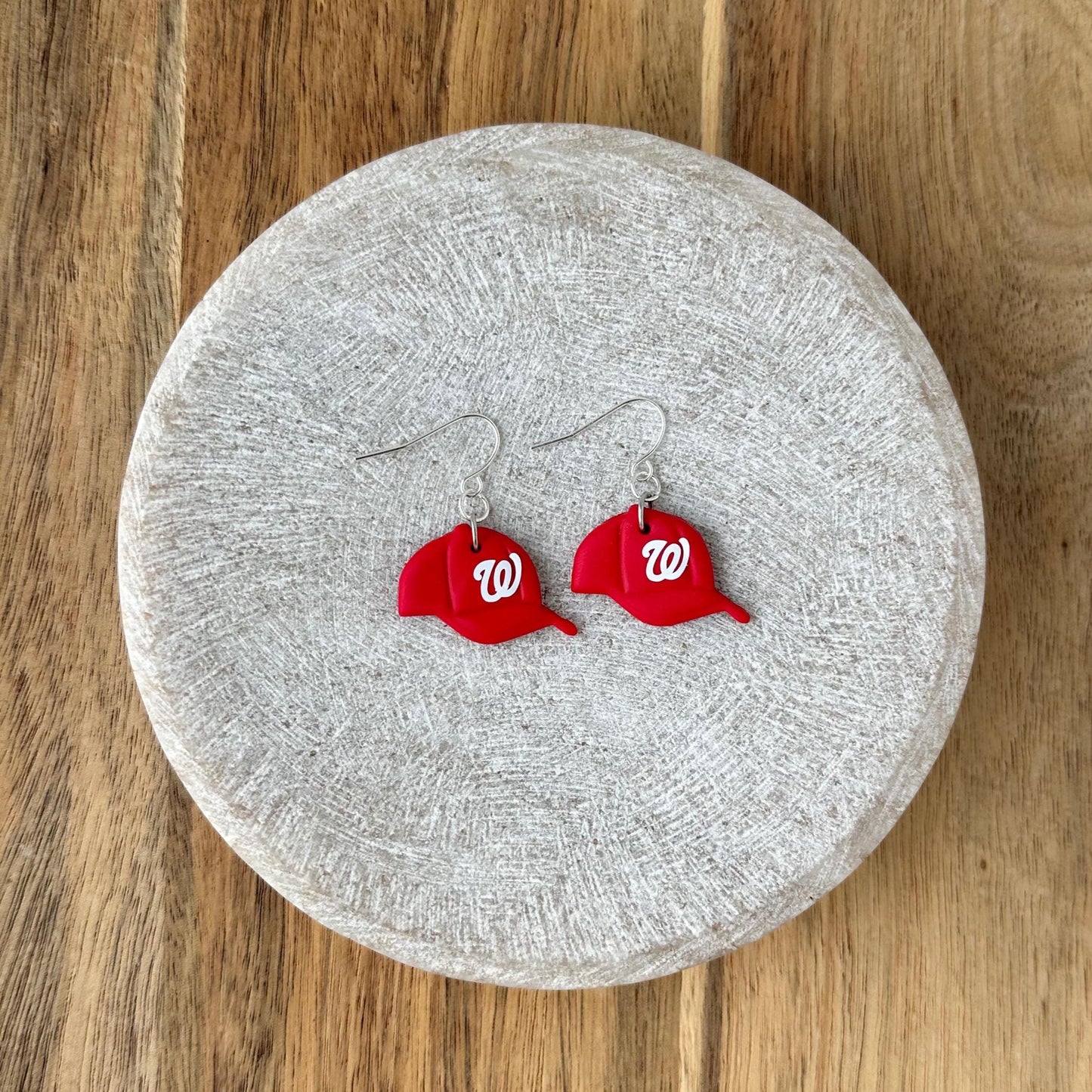 Washington Nationals Baseball Earrings