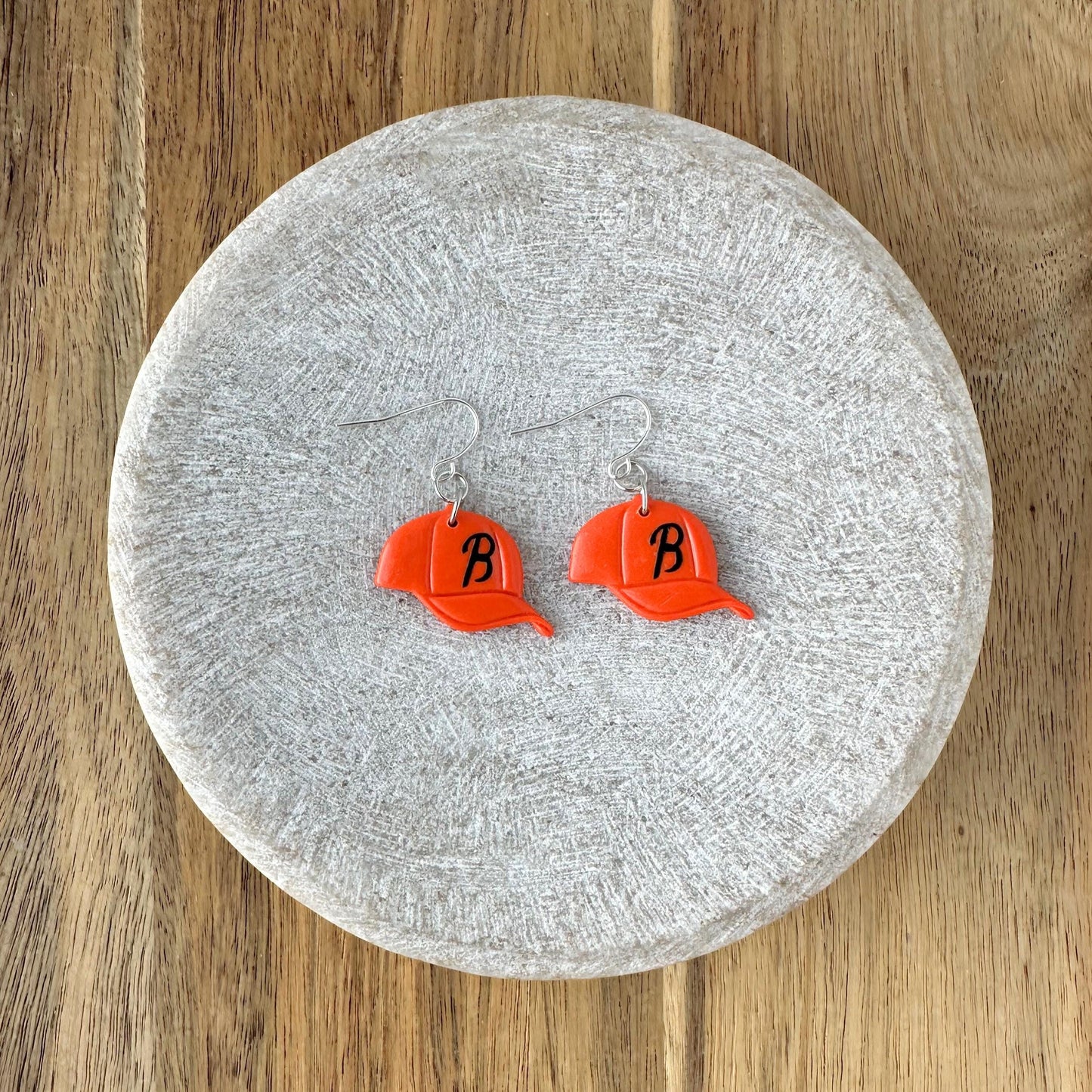Baltimore Orioles Baseball Earrings