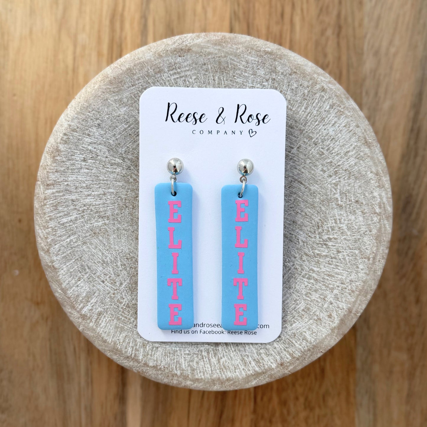 Diamond Elite Baseball Earrings