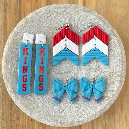 Kings Knights earrings