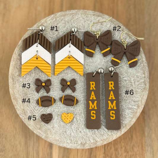 Ross Rams Earrings