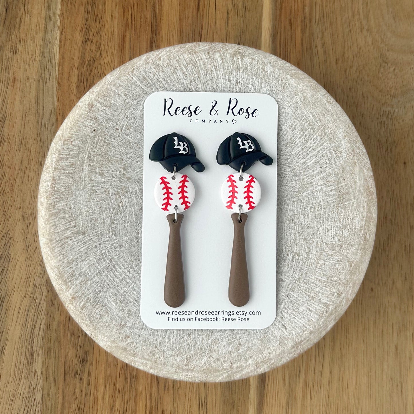 Cincinnati Legends Baseball Earrings