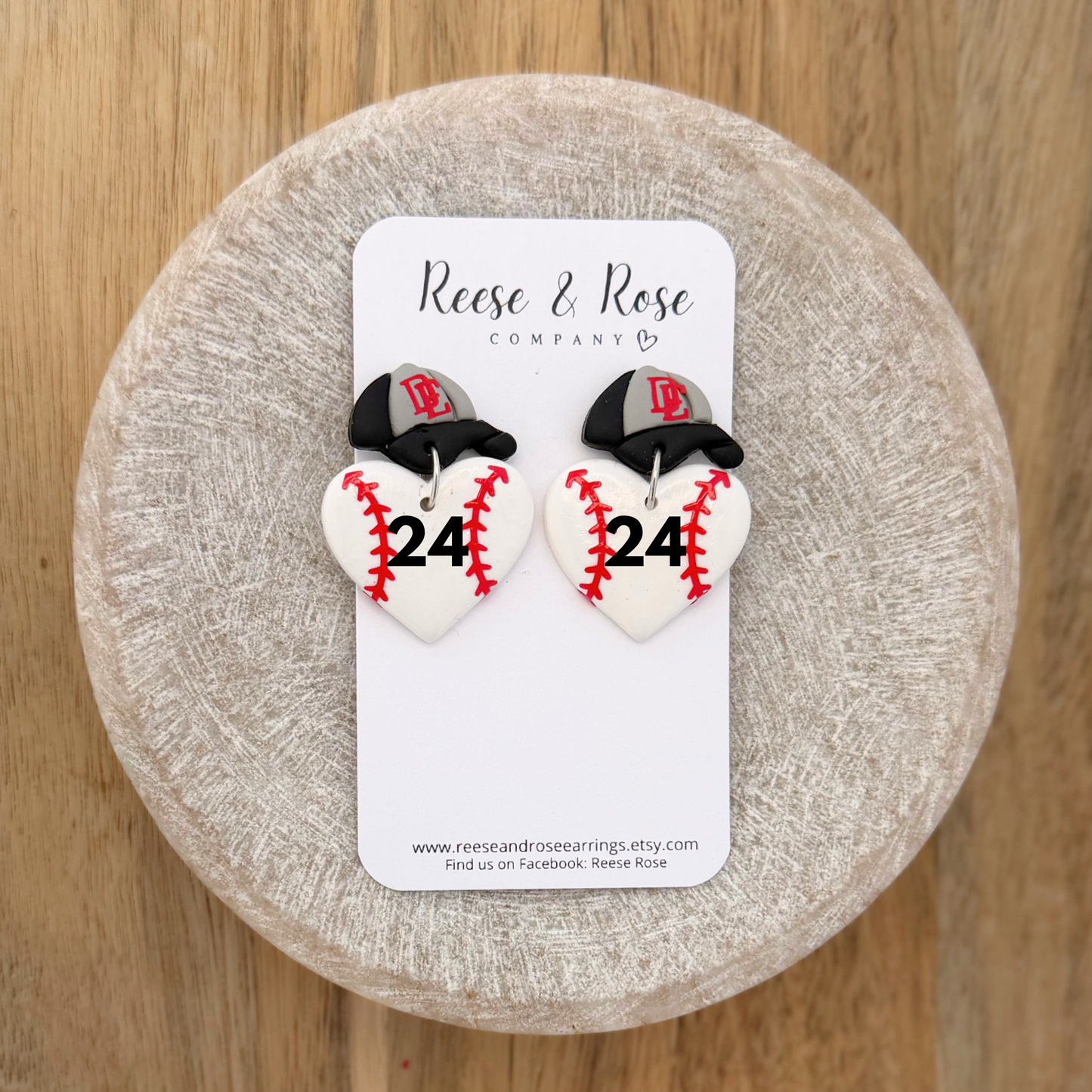 Diamond Elite Baseball Earrings