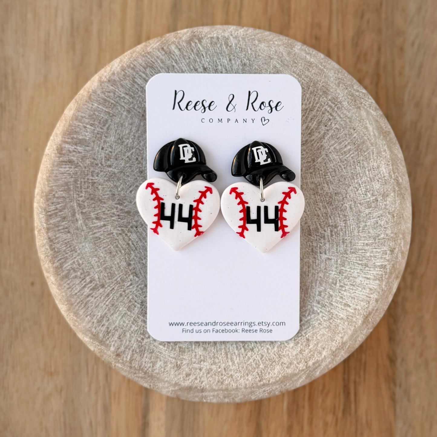 Diamond Elite Baseball Earrings