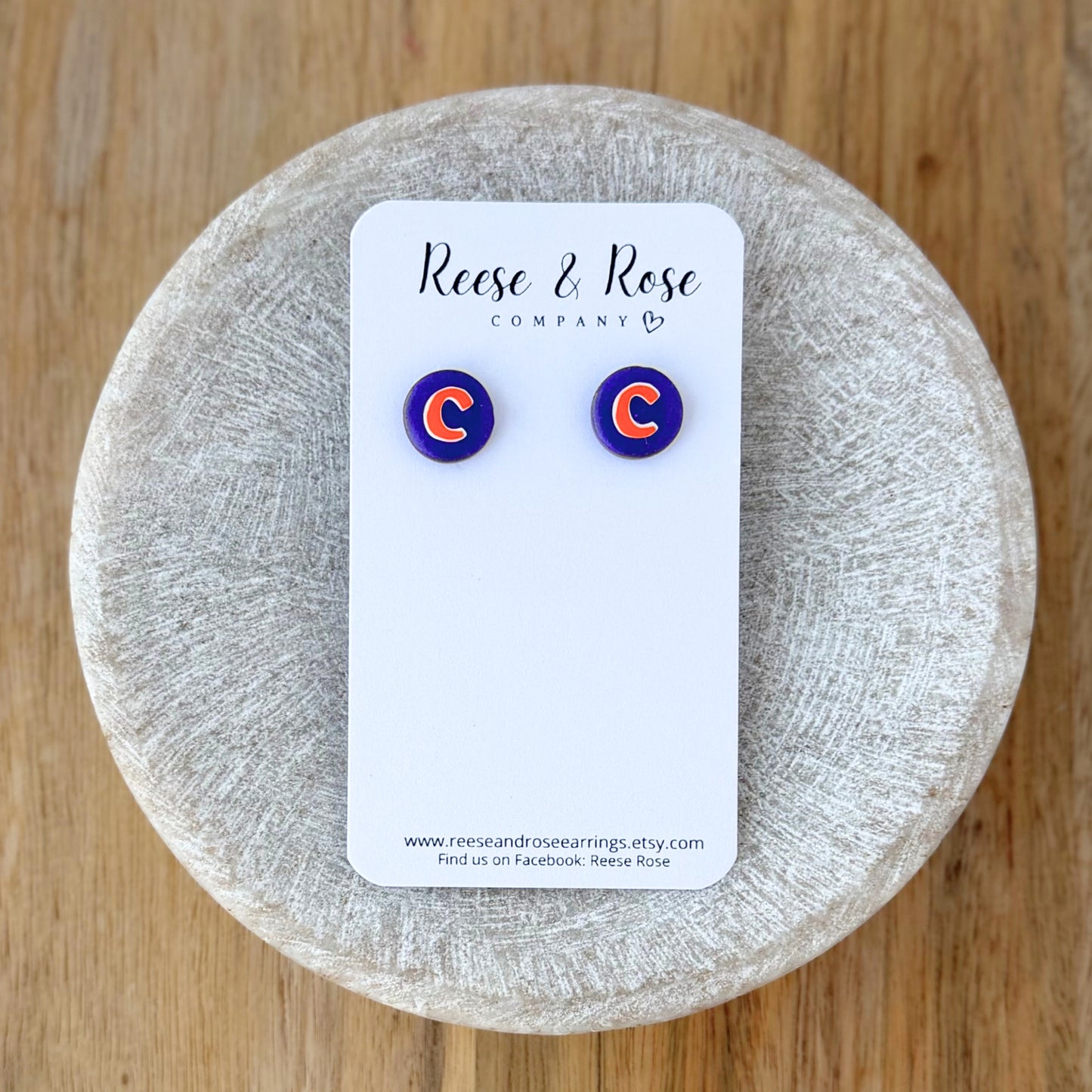 Ohio Crush Baseball Earrings