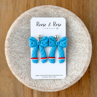 Kings Knights Bow earrings