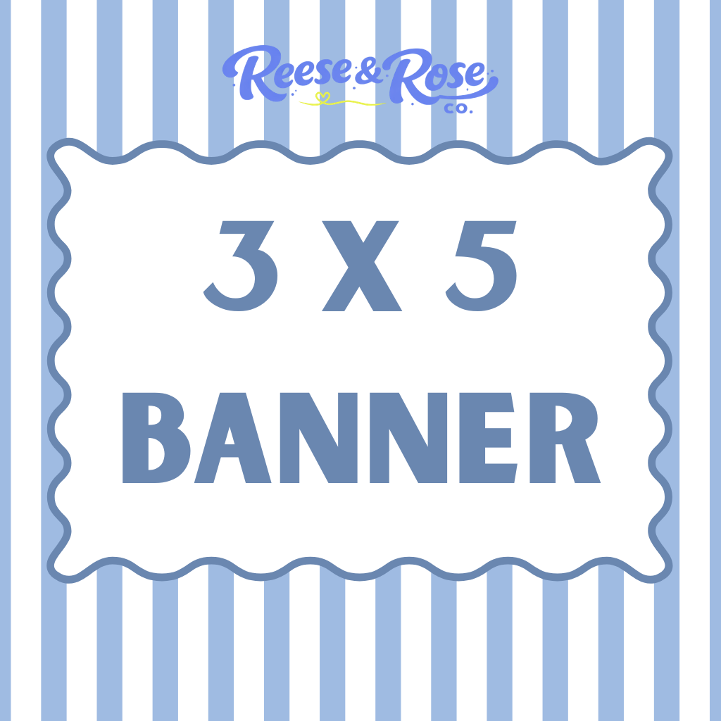 3 x 5 Painted Banner