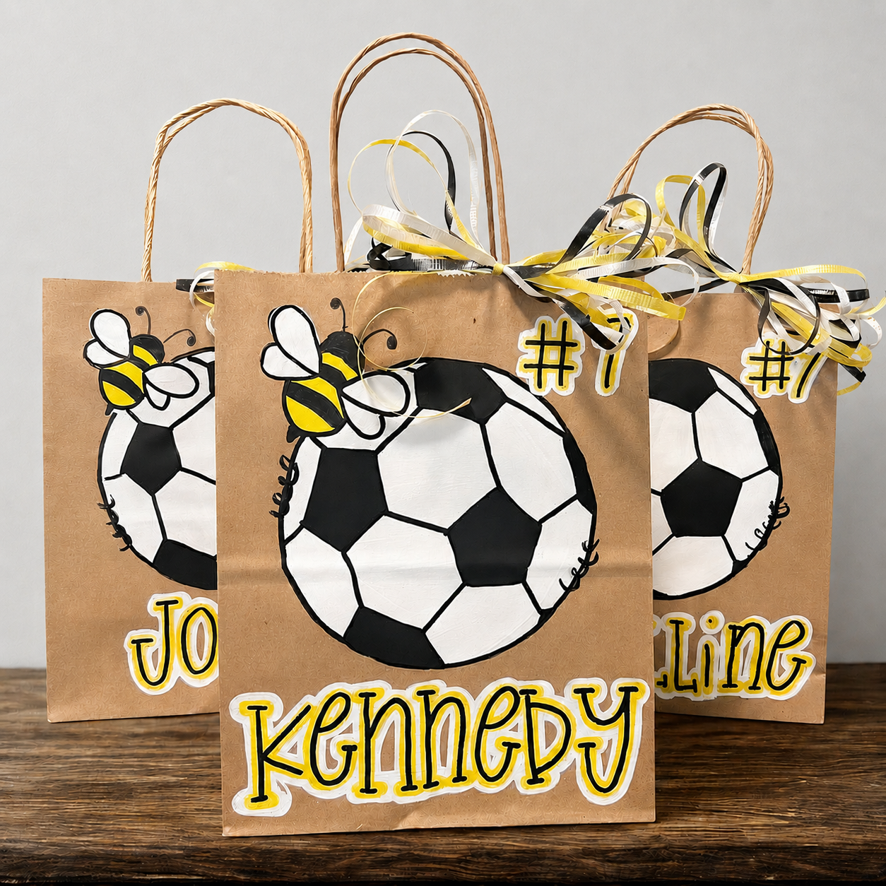Painted Gift Bags