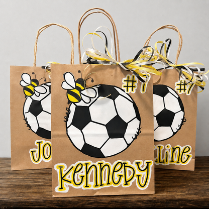 Painted Gift Bags