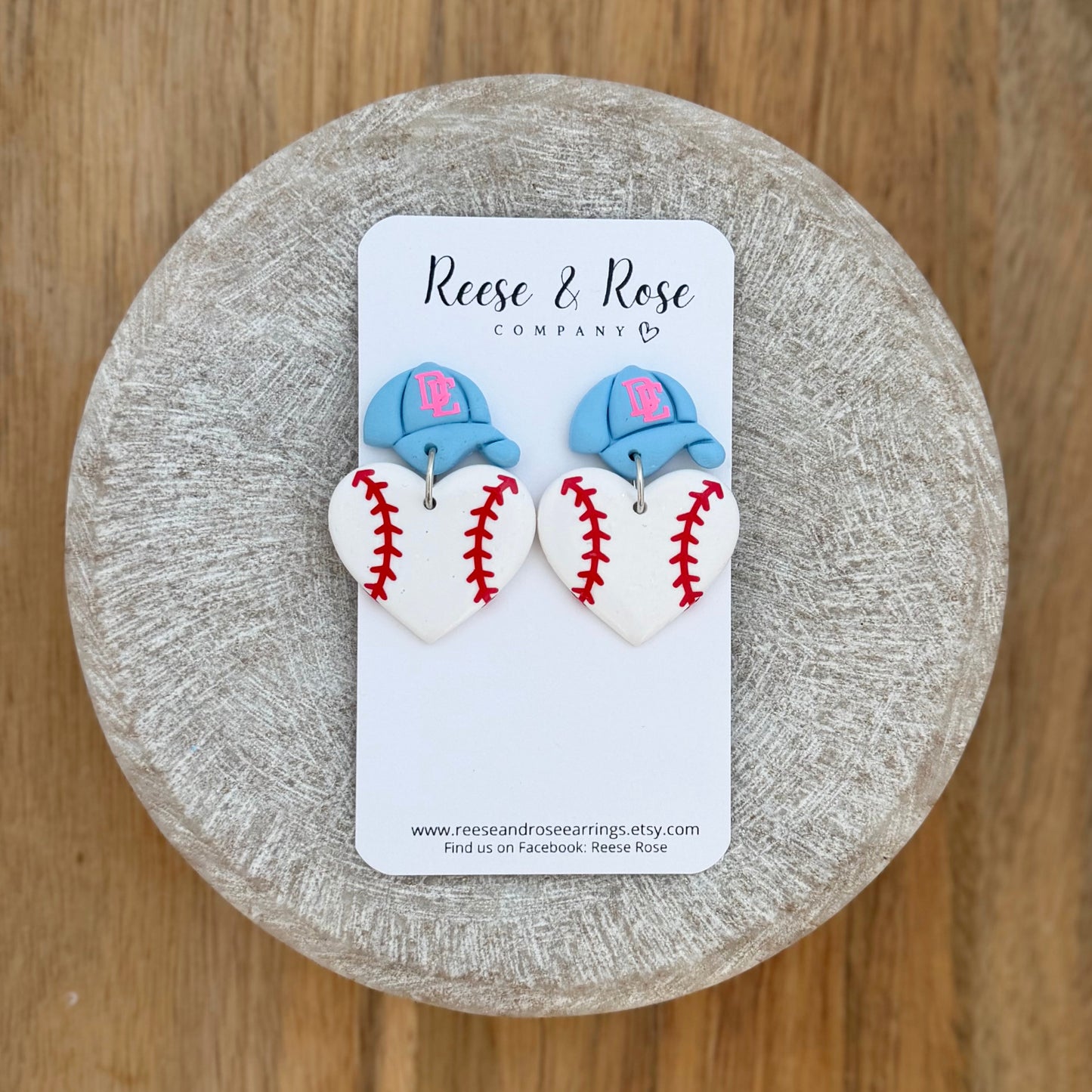 Diamond Elite Baseball Earrings