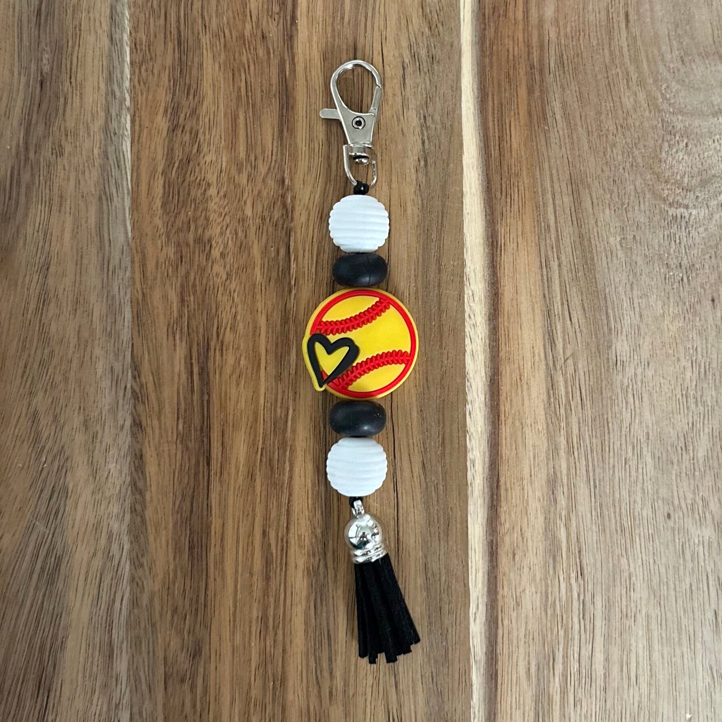 Sports Keychain / Baseball / Softball / Volleyball / Football / Player / Coach / Fan / End of the Season Gift