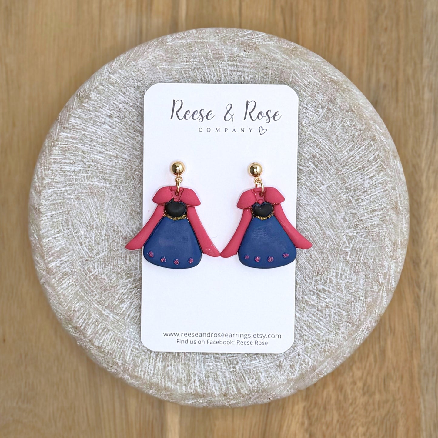 Happy Snowman and Princess Earrings