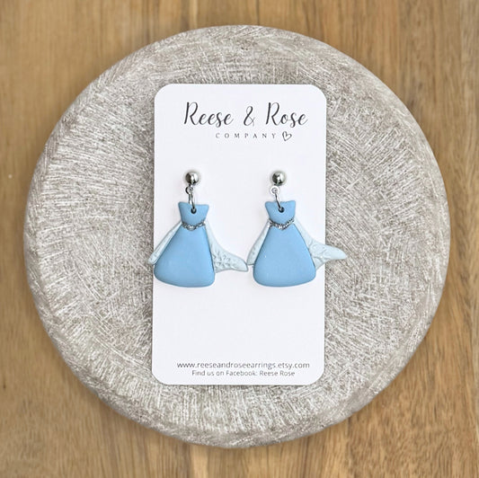 Happy Snowman and Princess Earrings