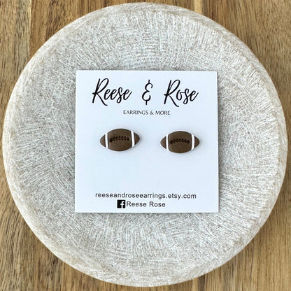 Cincinnati Bengals White Out Jersey Earrings