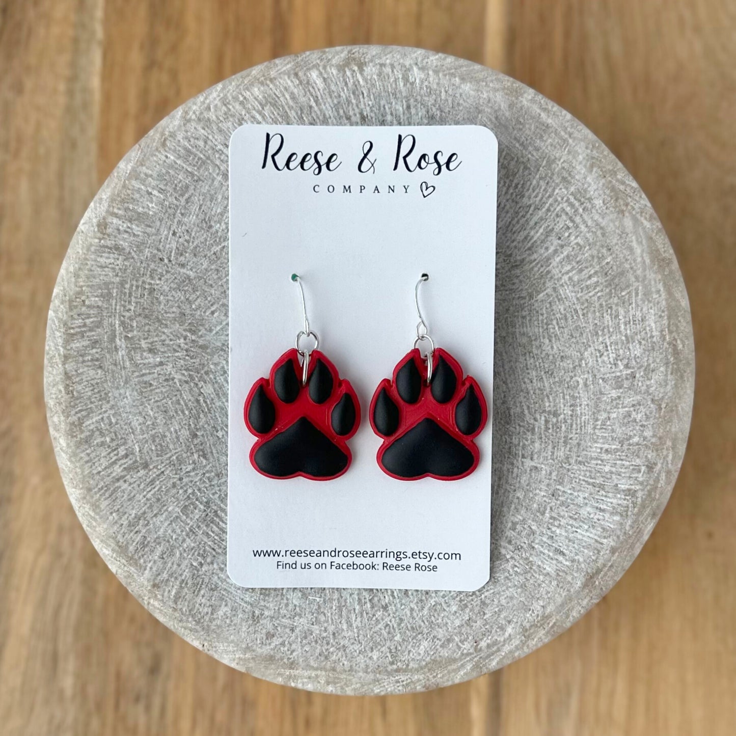 UC Bearcats earrings