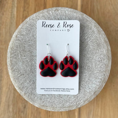 UC Bearcats earrings