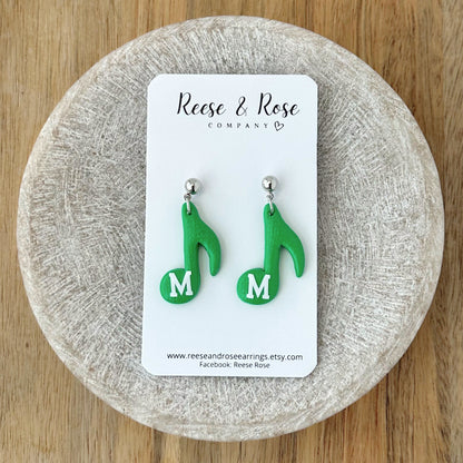 Mason Comets Music Earrings
