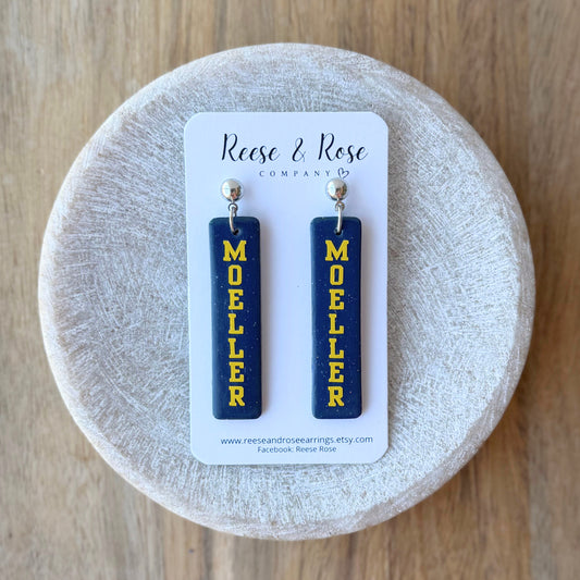 Moeller Crusaders earrings
