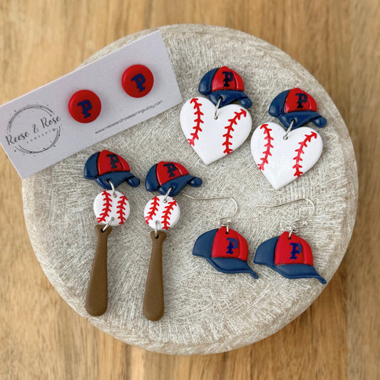 PYO Baseball Earrings