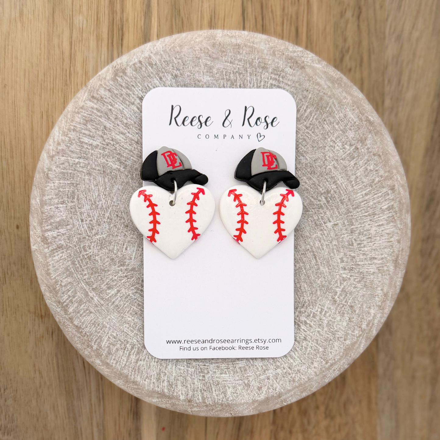 Diamond Elite Baseball Earrings