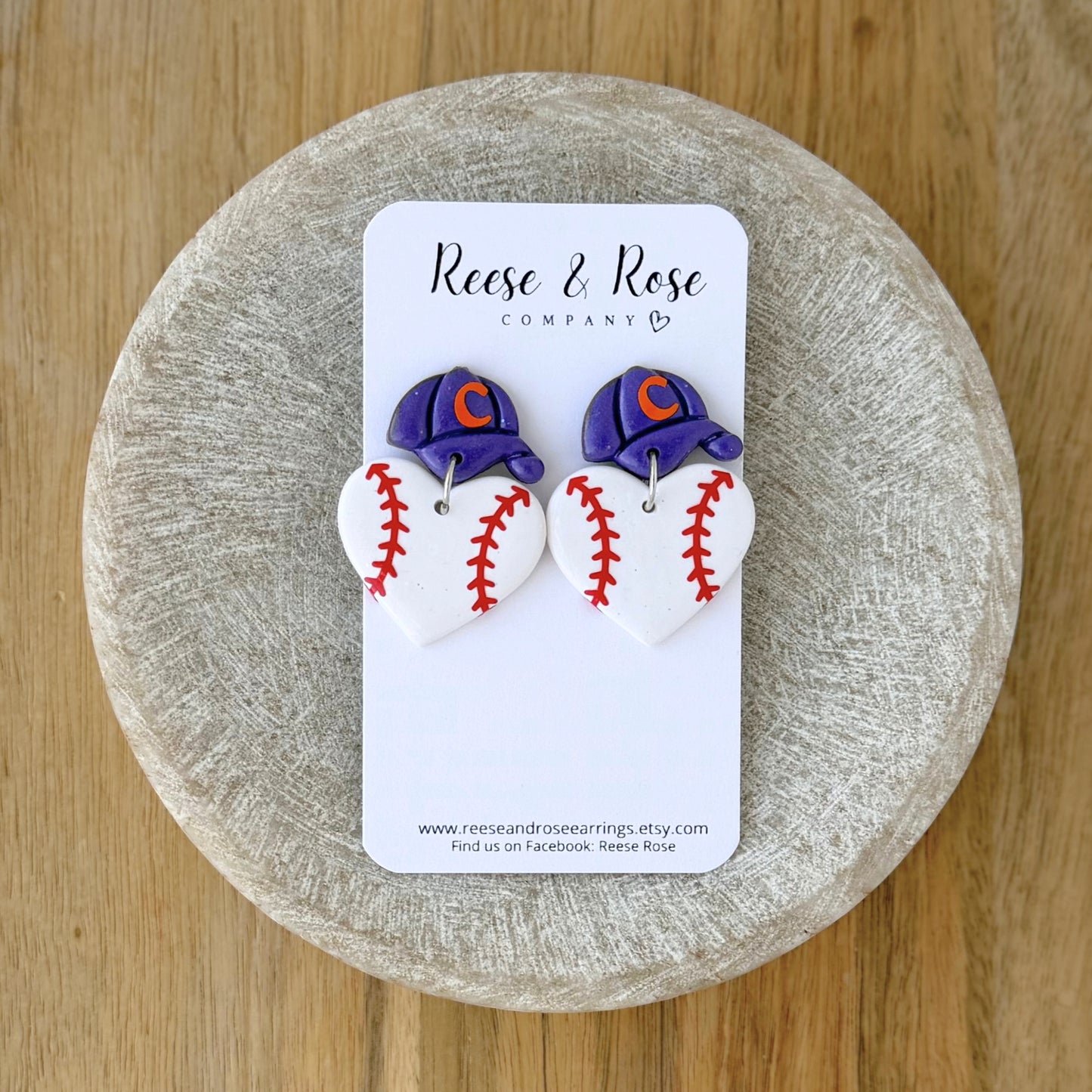 Ohio Crush Baseball Earrings