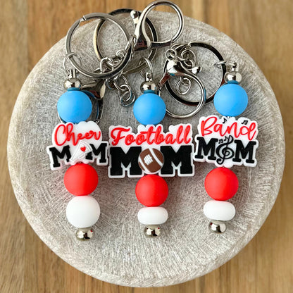 Kings Knights Sports Mom Keychain