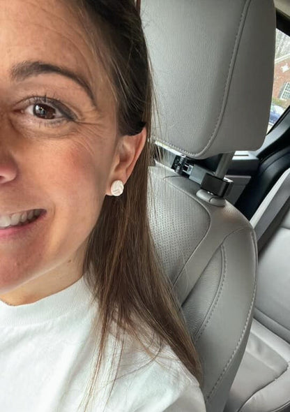 Volleyball Stud Earrings