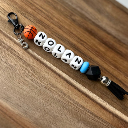 Sports Keychain / Baseball / Tennis / Soccer / Basketball / Softball / Volleyball / Football