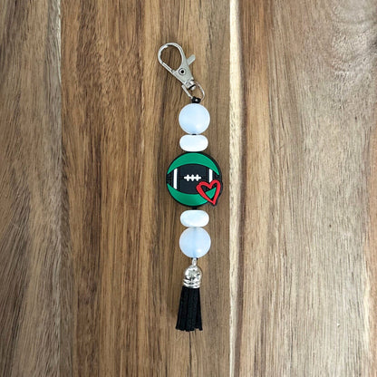 Sports Keychain / Baseball / Softball / Volleyball / Football / Player / Coach / Fan / End of the Season Gift