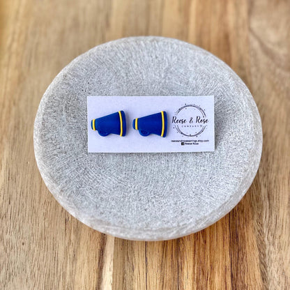 Custom Cheerleading Stud Earrings