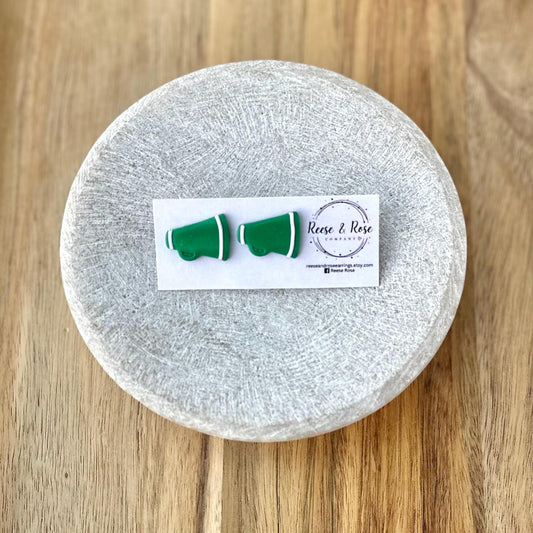 Custom Cheerleading Stud Earrings