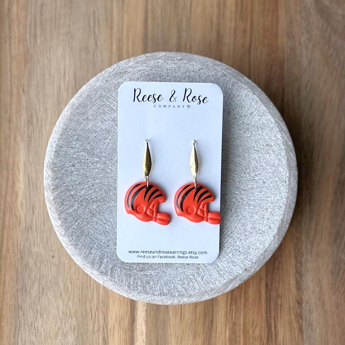 Cincinnati Bengals Helmet Earrings