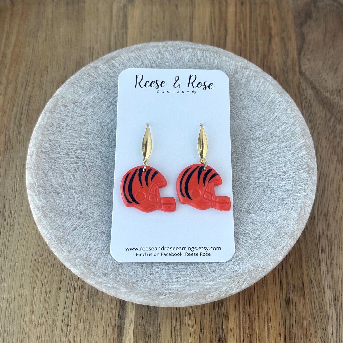 Cincinnati Bengals Helmet Earrings