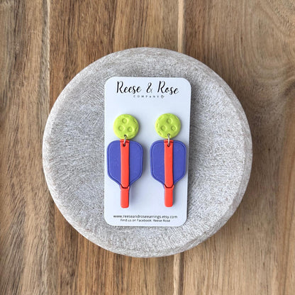 Pickle Ball Earrings