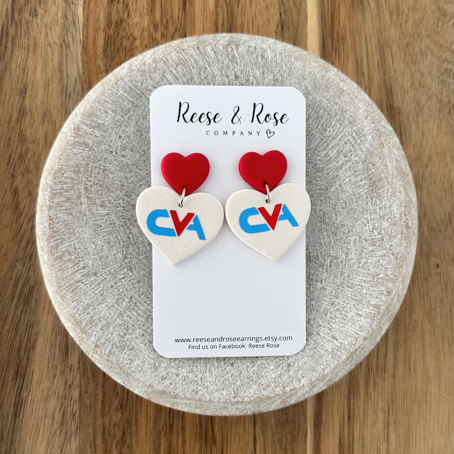 CVA Volleyball Earrings / Cincinnati Volleyball Academy