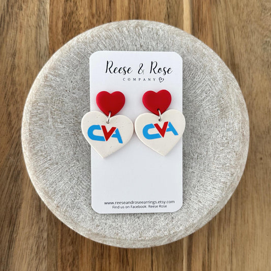 CVA Volleyball Earrings / Cincinnati Volleyball Academy
