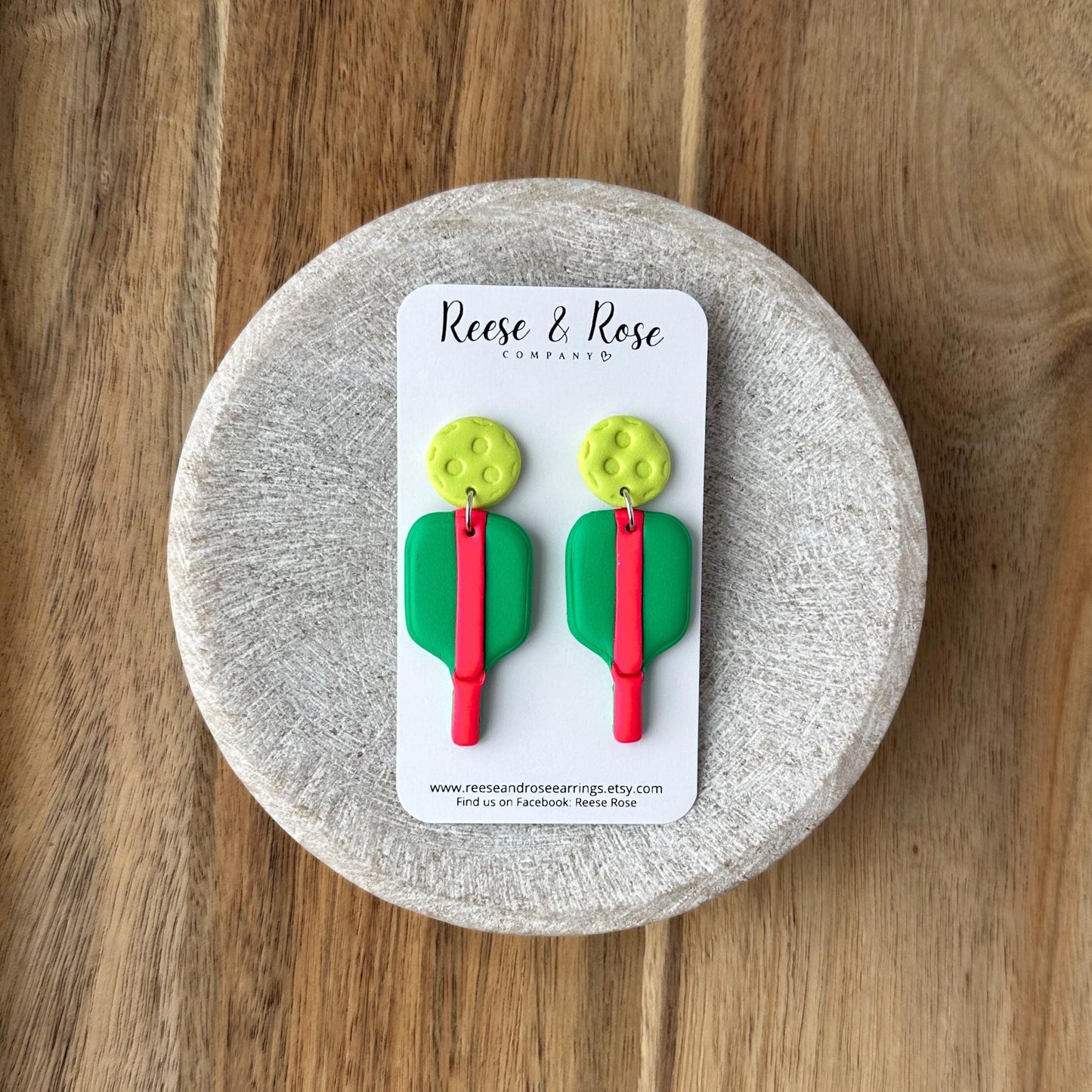Pickle Ball Earrings