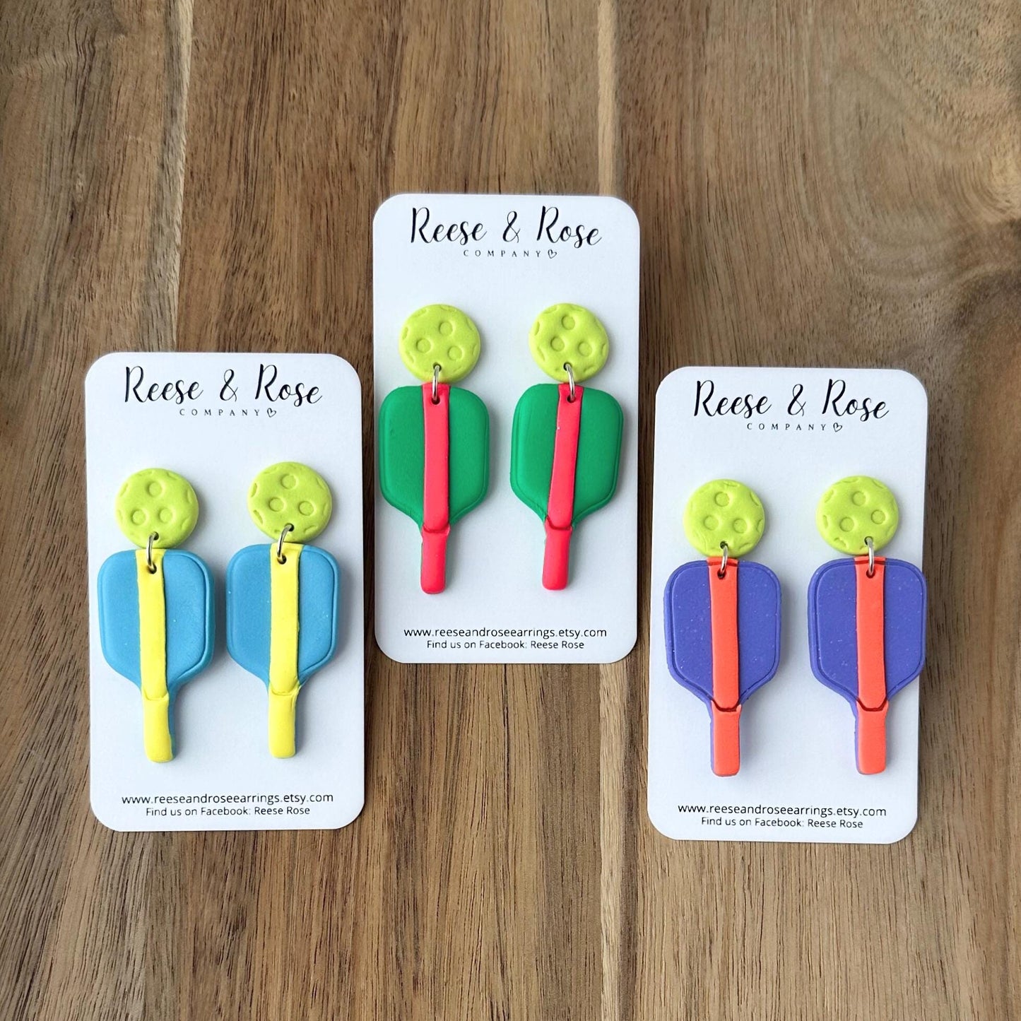 Pickle Ball Earrings