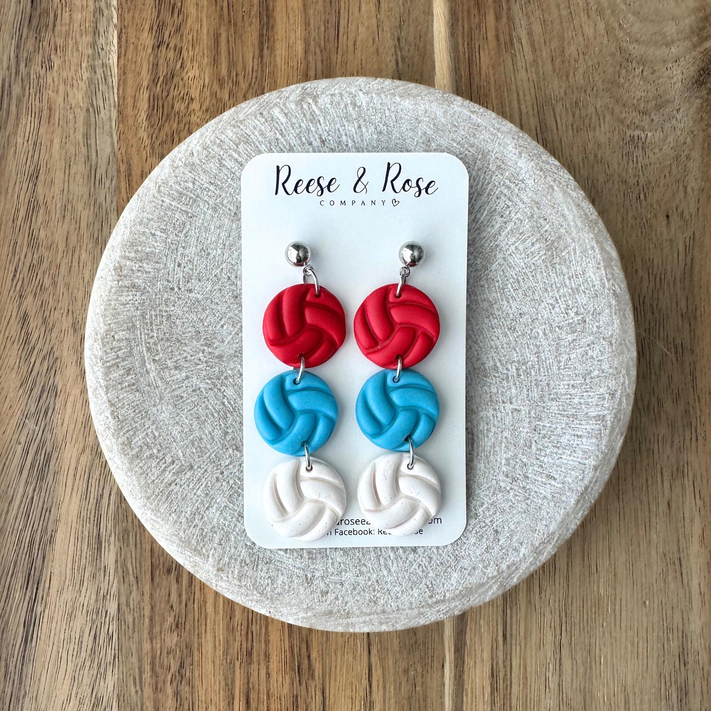 CVA Volleyball Earrings / Cincinnati Volleyball Academy