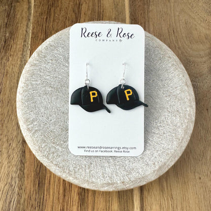 Pittsburgh Pirates Baseball Earrings