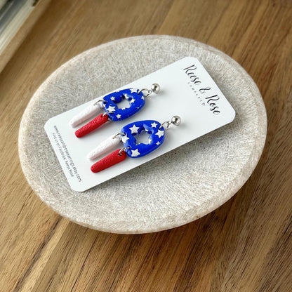 American Flag Dangles