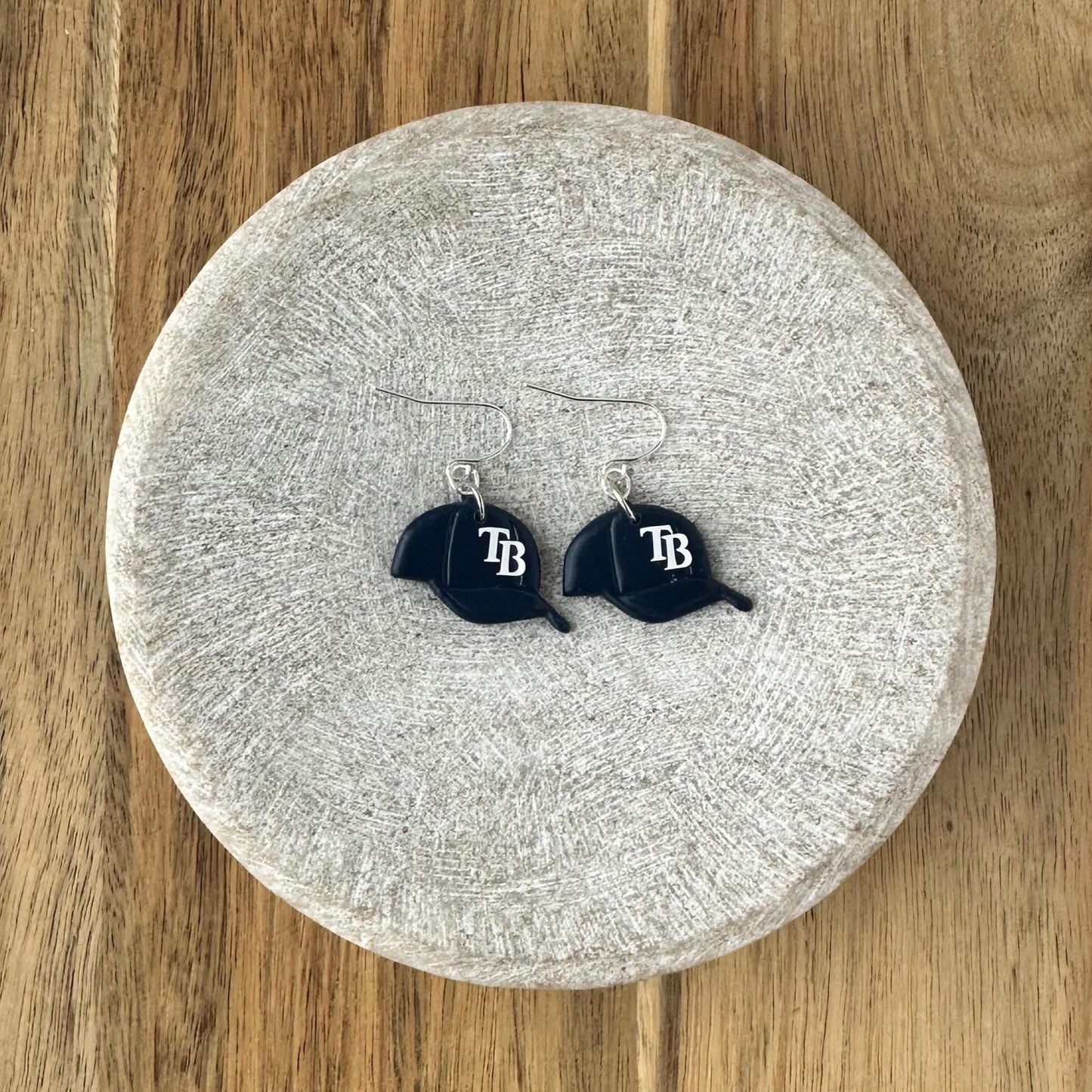 Tampa Bay Rays Baseball Earrings