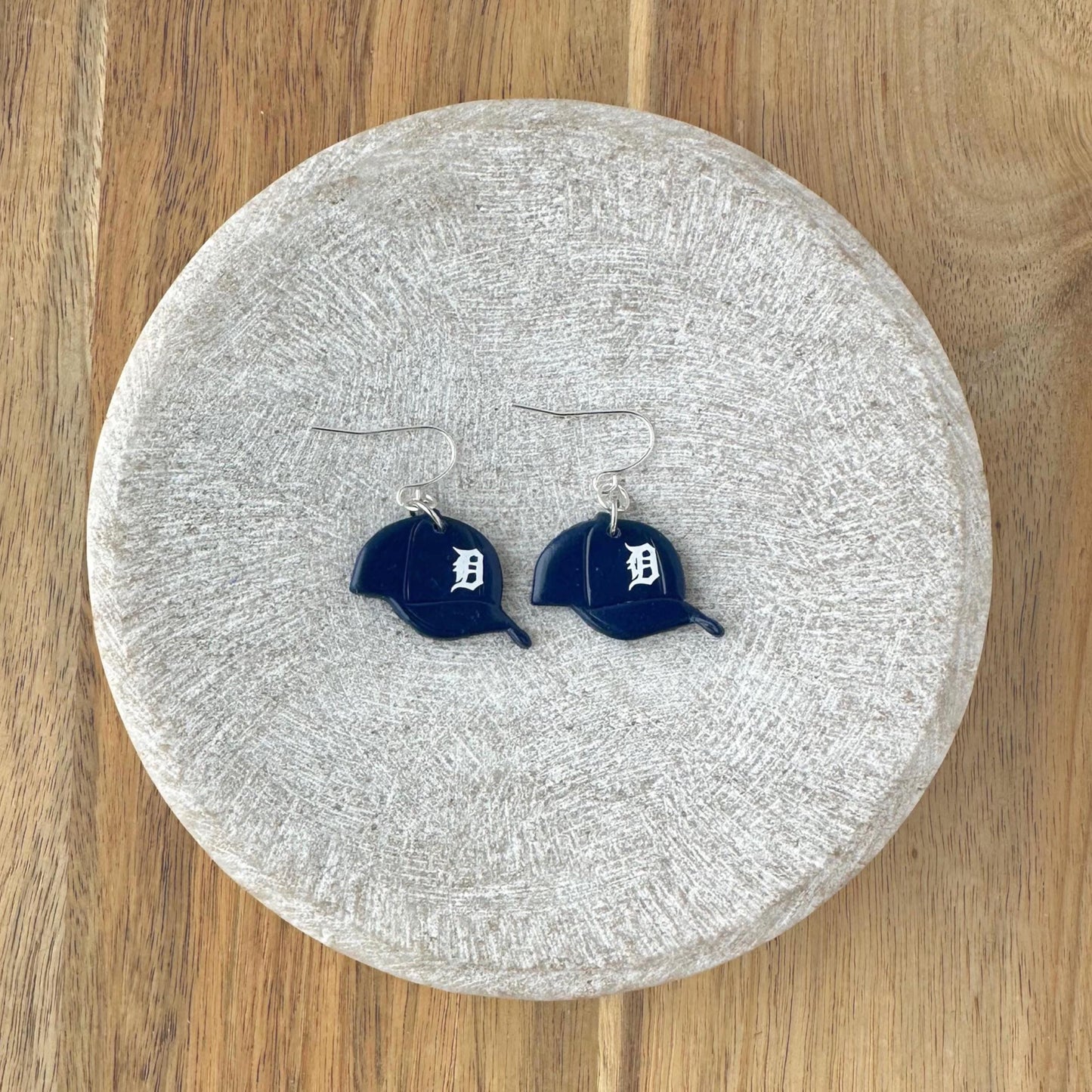 Detroit Tigers Baseball Earrings