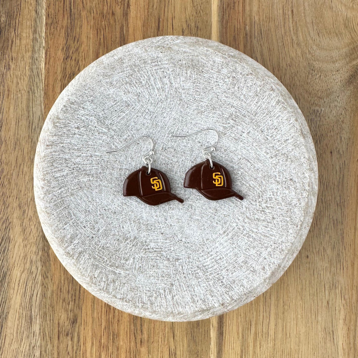San Diego Padres Baseball Earrings