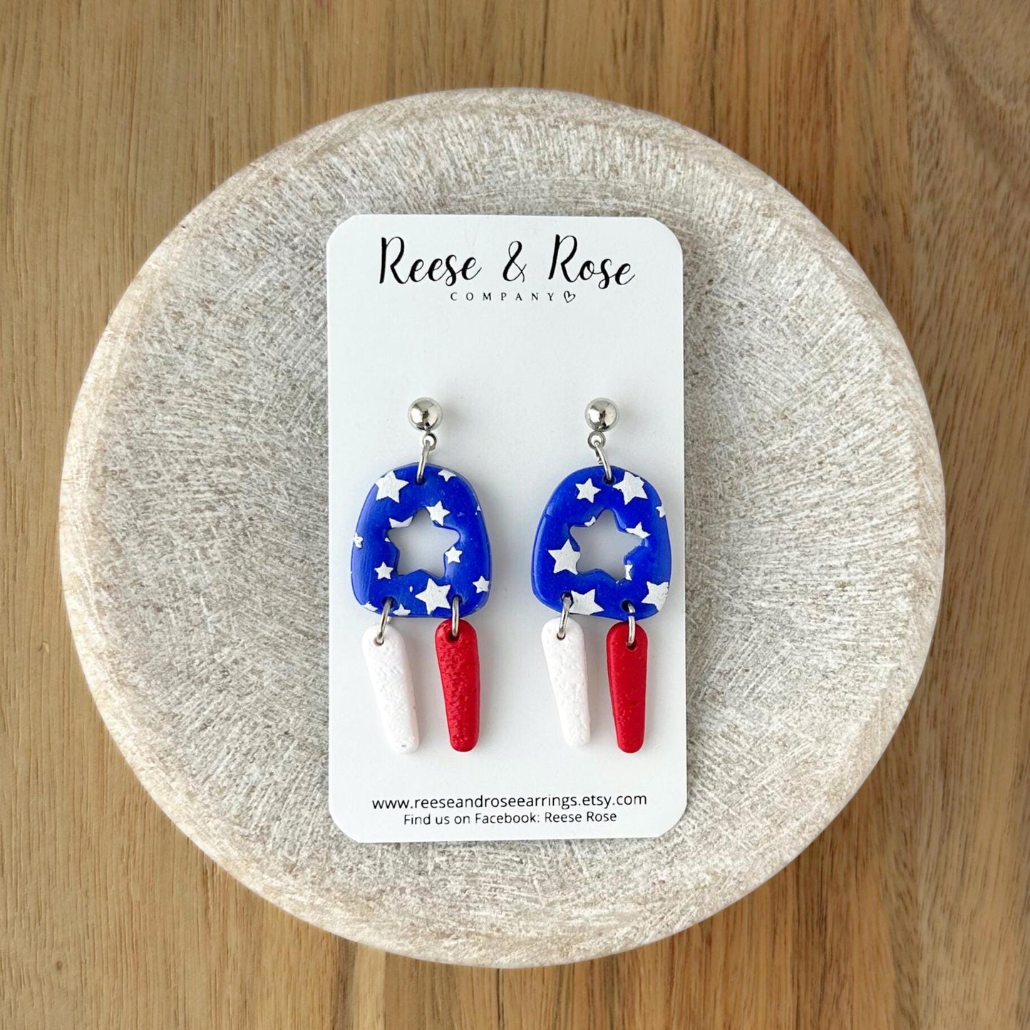 American Flag Dangles