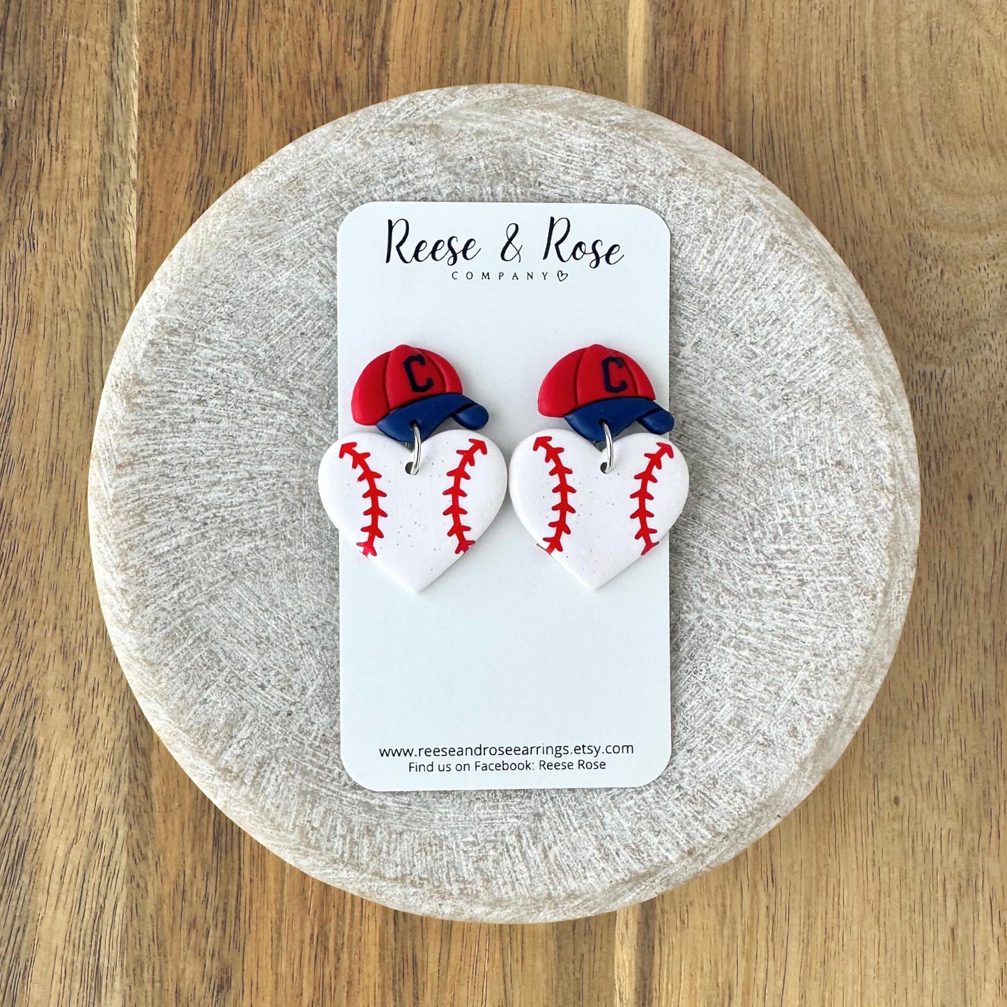 Cleveland Guardians Baseball Earrings